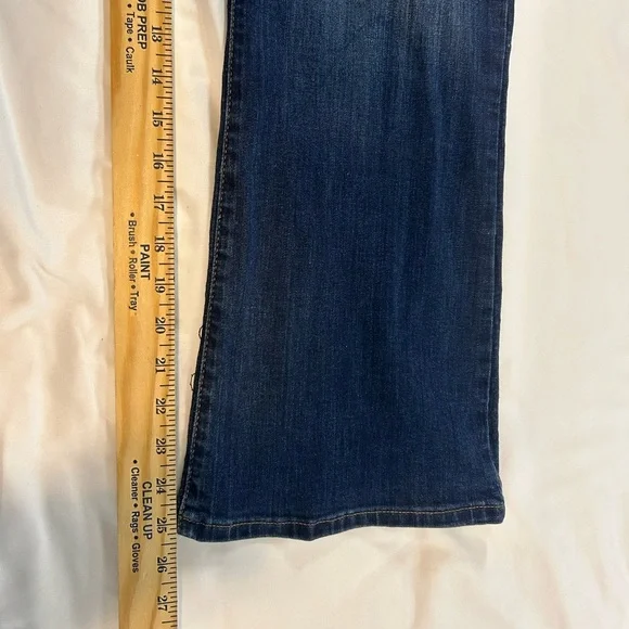 Banana Republic Cropped Bootcut Dark Wash Jeans - Size 30/10 EUC Women’s - Picture 6 of 9